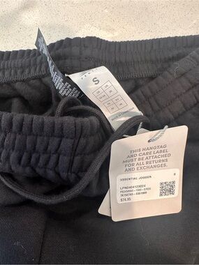 Savage X Fenty Black Xssential Jogger Track Pants